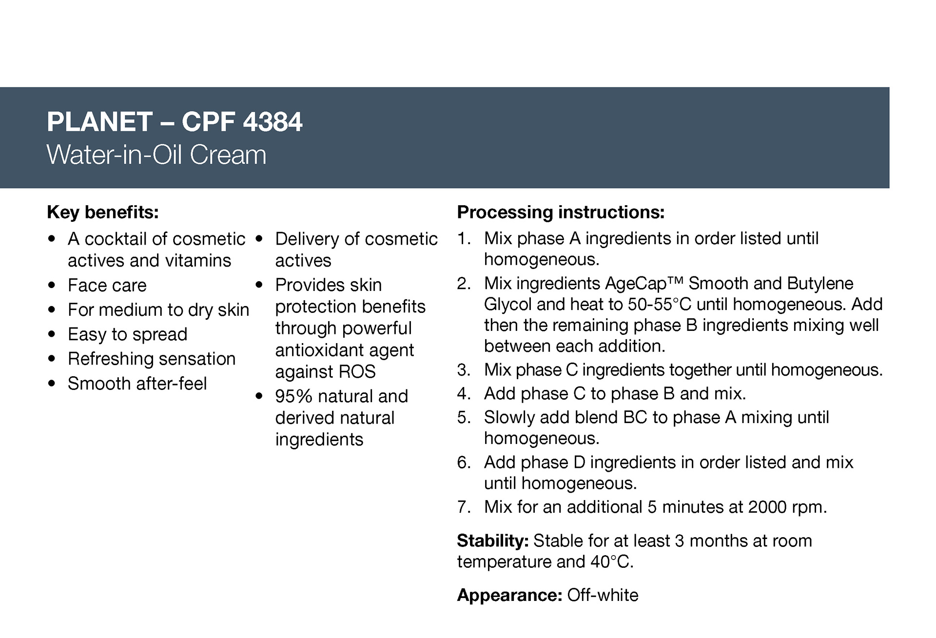 Formulation
